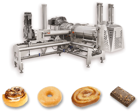 Continuous Mixers For Bun Production Lines