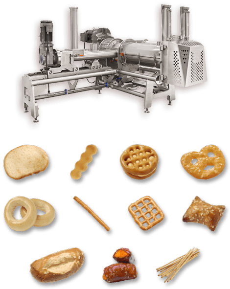 Automatic Continuous Bakery Mixers