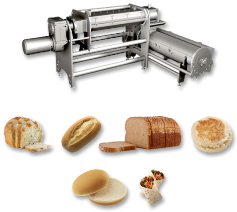 Continuous Mixing Equipment for Bread, Bun & Roll Production Lines