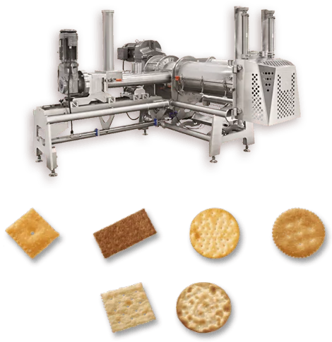 Industrial Continuous Mixers for Cracker Manufacturing Lines